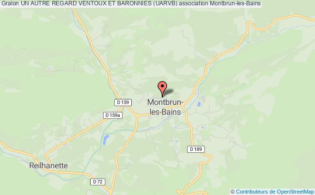 plan association Un Autre Regard Ventoux Et Baronnies (uarvb) Montbrun-les-Bains