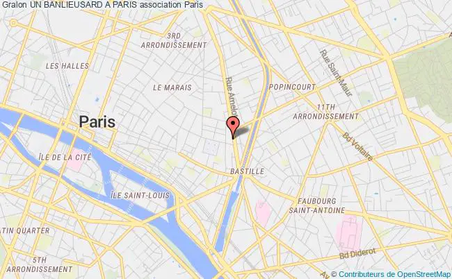 plan association Un Banlieusard A Paris Paris 3e