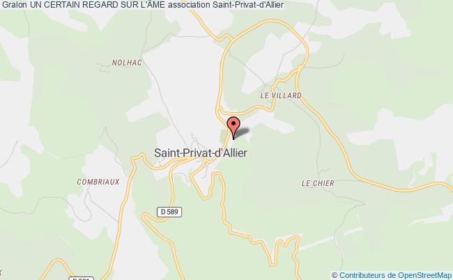 plan association Un Certain Regard Sur L'Âme Saint-Privat-d'Allier