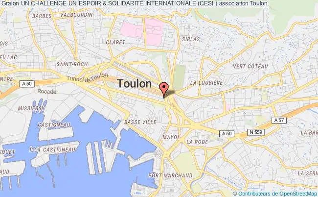 plan association Un Challenge Un Espoir & SolidaritÉ Internationale (cesi ) Toulon