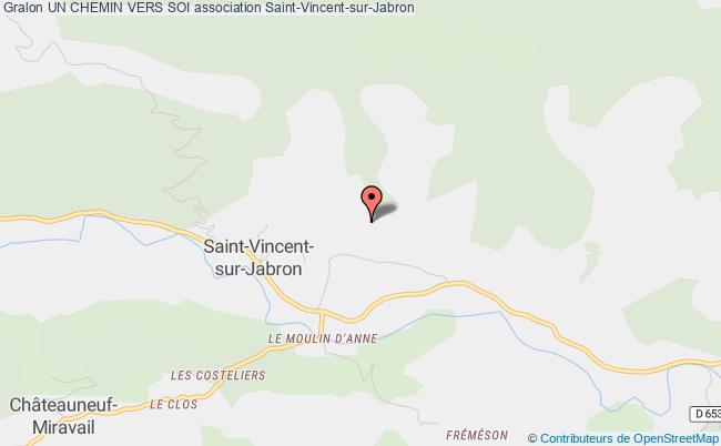 plan association Un Chemin Vers Soi Saint-Vincent-sur-Jabron