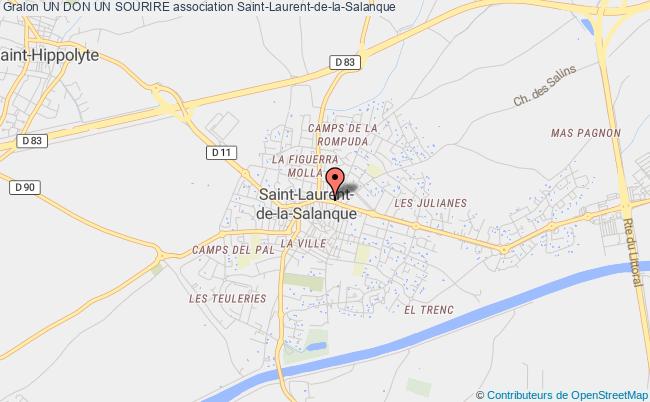 plan association Un Don Un Sourire Saint-Laurent-de-la-Salanque