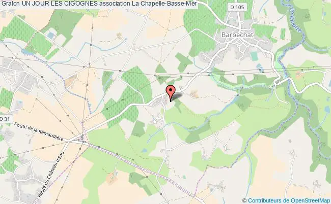 plan association Un Jour Les Cigognes Divatte-sur-Loire