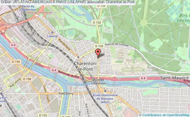 plan association Un Latino-americain A Paris (unlapar) Charenton-le-Pont