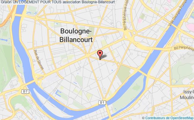 plan association Un Logement Pour Tous Boulogne-Billancourt
