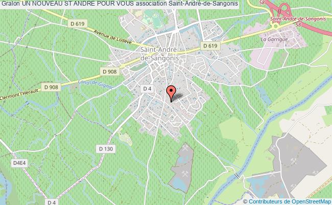 plan association Un Nouveau St Andre Pour Vous Saint-André-de-Sangonis