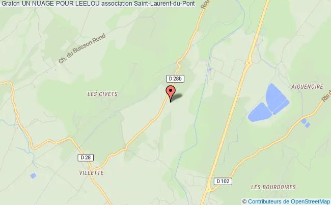 plan association Un Nuage Pour Leelou Saint-Laurent-du-Pont