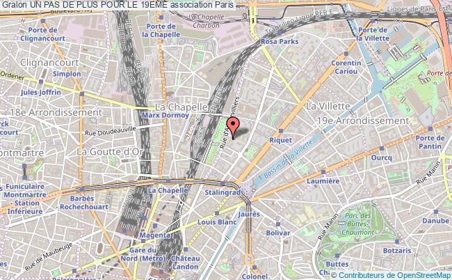 plan association Un Pas De Plus Pour Le 19eme Paris