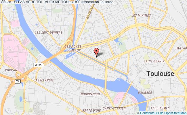 plan association Un Pas Vers Toi - Autisme Toulouse Toulouse