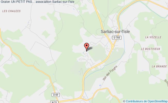 plan association Un Petit Pas... Sarliac-sur-l'Isle