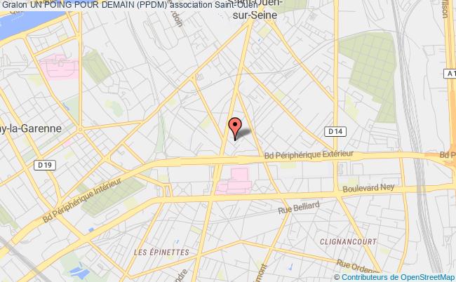 plan association Un Poing Pour Demain (ppdm) Saint-Ouen-sur-Seine