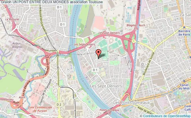 plan association Un Pont Entre Deux Mondes Toulouse