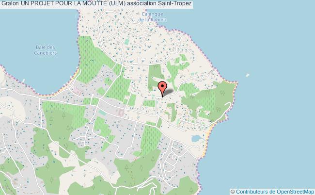 plan association Un Projet Pour La Moutte (ulm) Saint-Tropez