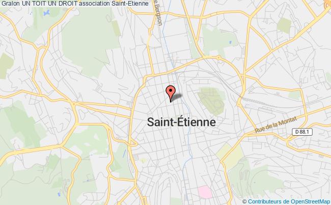plan association Un Toit Un Droit Saint-Étienne