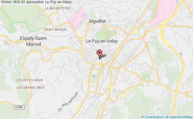 plan association Una 43 Le Puy-en-Velay