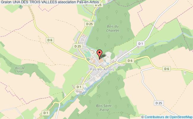 plan association Una Des Trois Vallees Pas-en-Artois