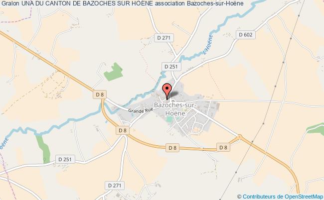 plan association Una Du Canton De Bazoches Sur Hoene Bazoches-sur-Hoëne