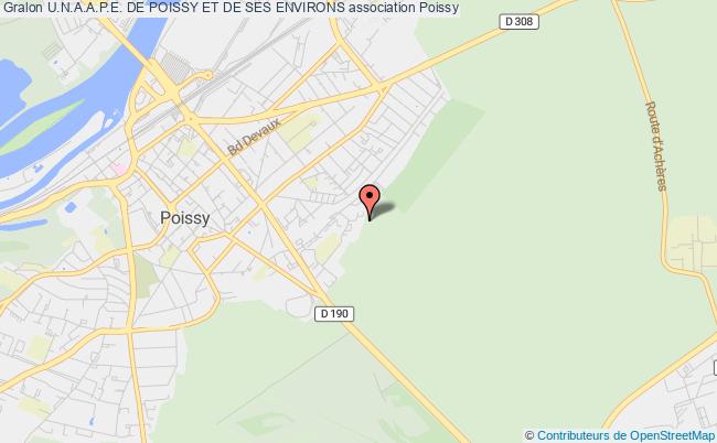 plan association U.n.a.a.p.e. De Poissy Et De Ses Environs 