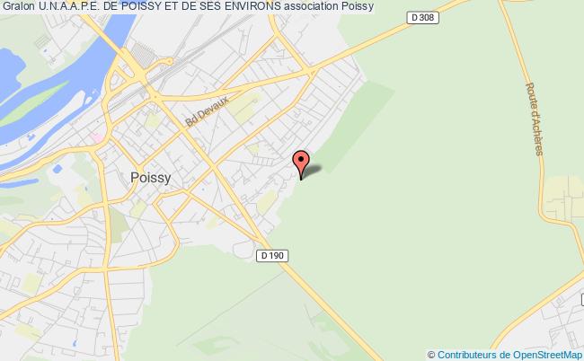 plan association U.n.a.a.p.e. De Poissy Et De Ses Environs Poissy