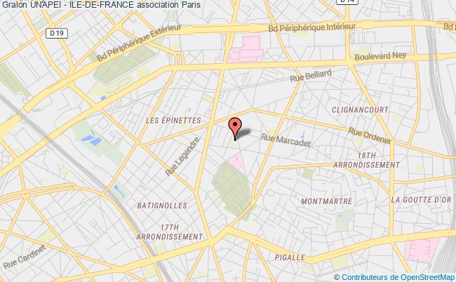 plan association Unapei - Ile-de-france Paris