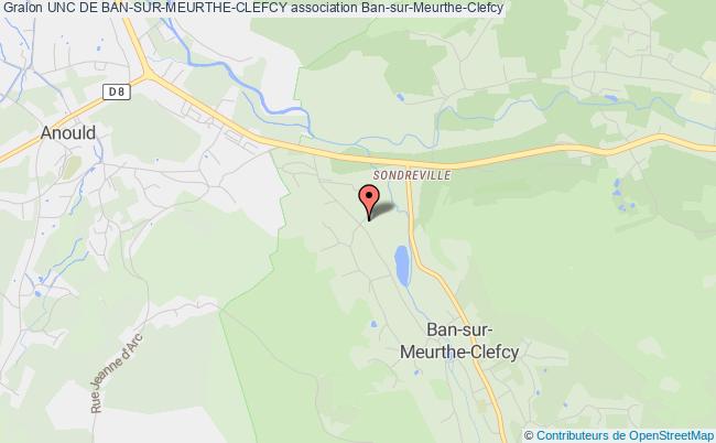 plan association Unc De Ban-sur-meurthe-clefcy Ban-sur-Meurthe-Clefcy