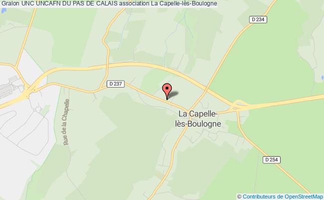 plan association Unc Uncafn Du Pas De Calais La    Capelle-lès-Boulogne