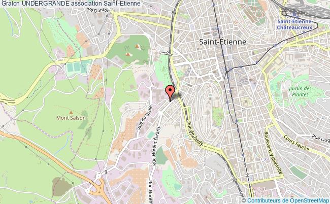 plan association Undergrande Saint-Étienne