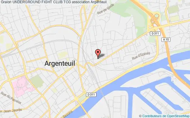 plan association Underground Fight Club Tcg Argenteuil