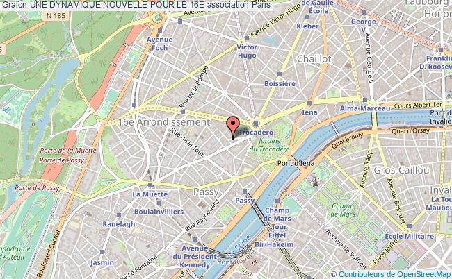 plan association Une Dynamique Nouvelle Pour Le 16e Paris