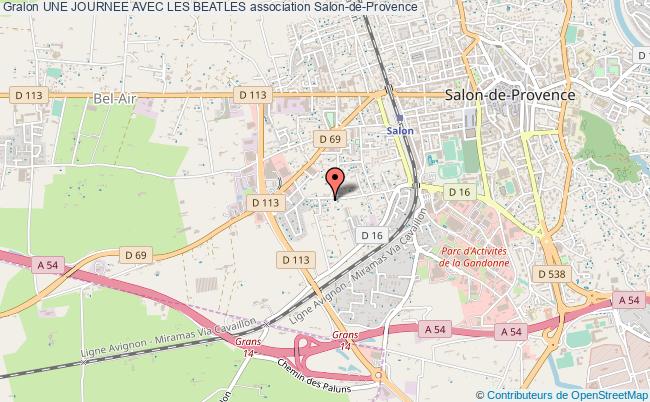 plan association Une Journee Avec Les Beatles Salon-de-Provence