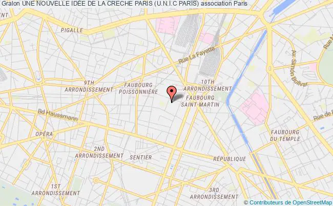plan association Une Nouvelle IdÉe De La Creche Paris (u.n.i.c Paris) Paris