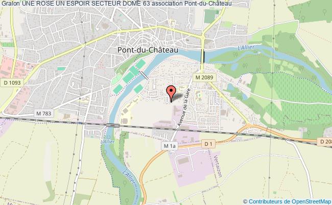 UNE ROSE UN ESPOIR SECTEUR DOME 63