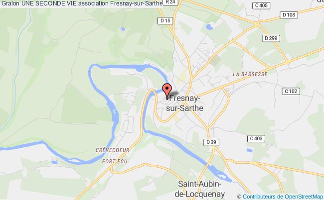 plan association Une Seconde Vie Fresnay-sur-Sarthe