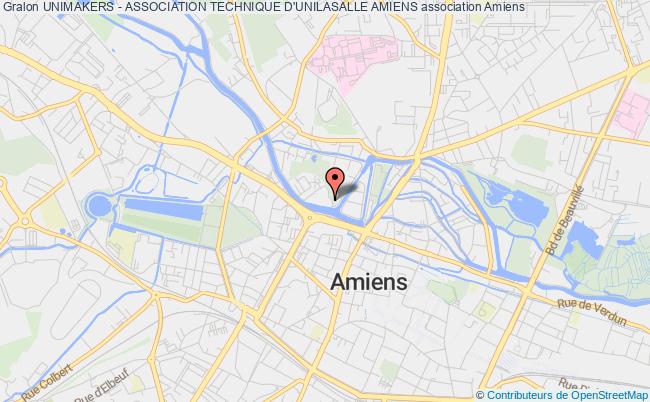 plan association Unimakers - Association Technique D'unilasalle Amiens Amiens