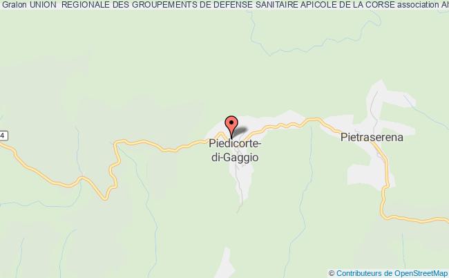 UNION  REGIONALE DES GROUPEMENTS DE DEFENSE SANITAIRE APICOLE DE LA CORSE