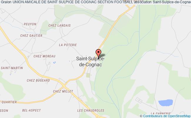 plan association Union Amicale De Saint Sulpice De Cognac Section Football Saint-Sulpice-de-Cognac