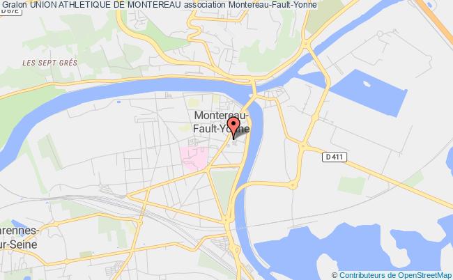 plan association Union Athletique De Montereau Montereau-Fault-Yonne