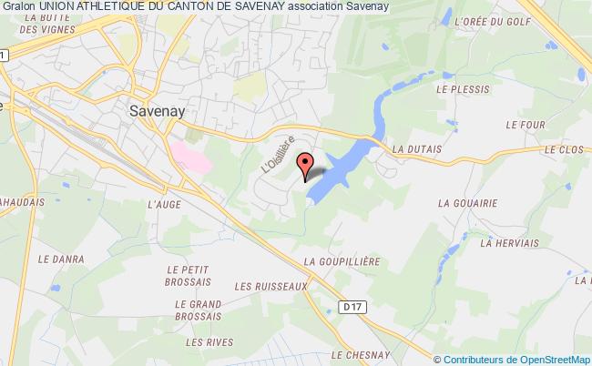 plan association Union Athletique Du Canton De Savenay Savenay
