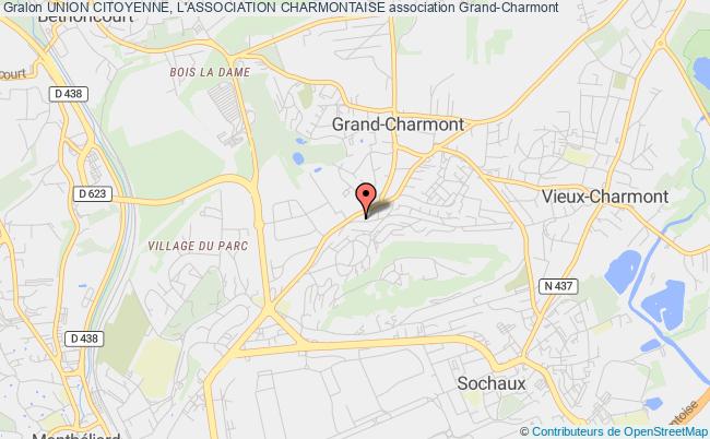 plan association Union Citoyenne, L'association Charmontaise Grand-Charmont