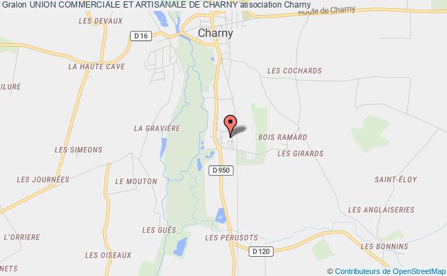 plan association Union Commerciale Et Artisanale De Charny Charny
