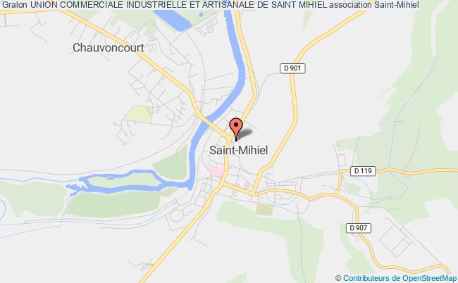 plan association Union Commerciale Industrielle Et Artisanale De Saint Mihiel Saint-Mihiel