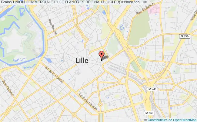 plan association Union Commerciale Lille Flandres Reignaux (uclfr) Lille