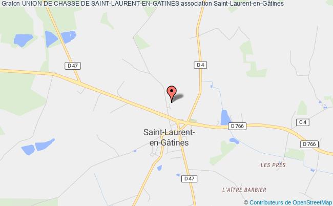 plan association Union De Chasse De Saint-laurent-en-gatines Saint-Laurent-en-Gâtines