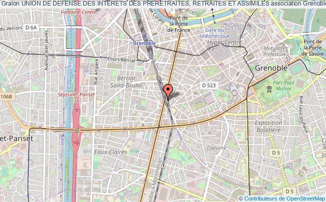 UNION DE DEFENSE DES INTERETS DES PRERETRAITES, RETRAITES ET ASSIMILES