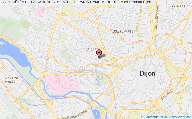 plan association Union De La Gauche-nupes Iep De Paris Campus De Dijon Dijon