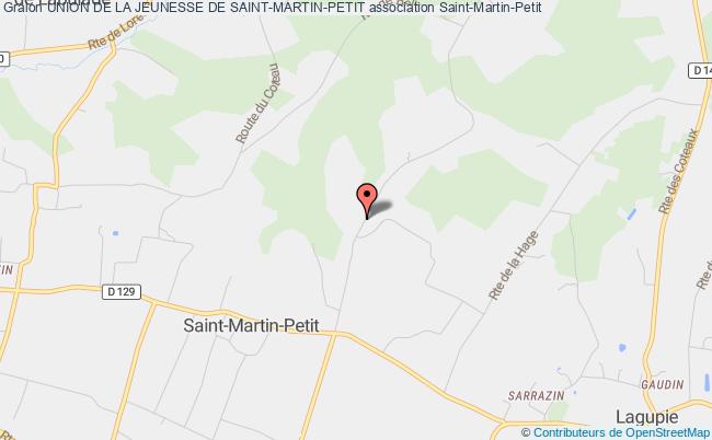 plan association Union De La Jeunesse De Saint-martin-petit Saint-Martin-Petit