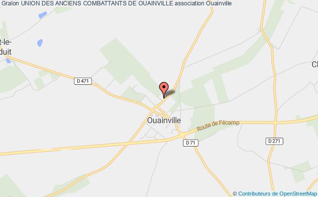 plan association Union Des Anciens Combattants De Ouainville Ouainville