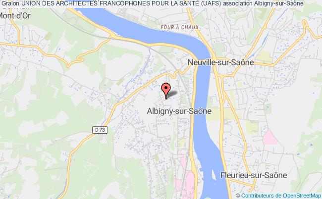 plan association Union Des Architectes Francophones Pour La SantÉ (uafs) Albigny-sur-Saône
