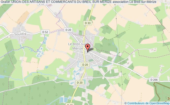 Union des artisans et commercants du breil sur merize association