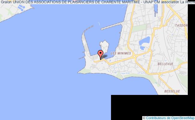 plan association Union Des Associations De Plaisanciers De Charente Maritime - Unap Cm La Rochelle